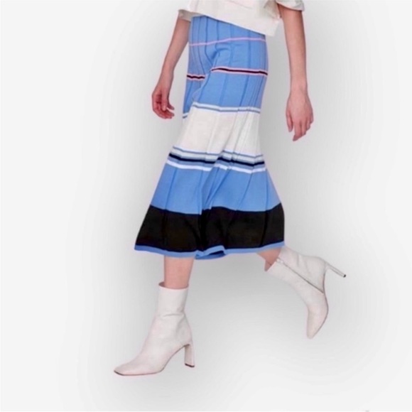 Trendyol Dresses & Skirts - Trendyol Blue & White Stripe